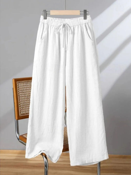 Chic Rope-Tie Wide Leg